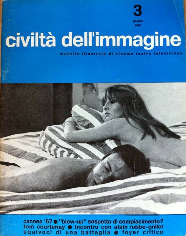 CIVILTA DELLIMMAGINE magazine side cover Issue 3  June 1967
