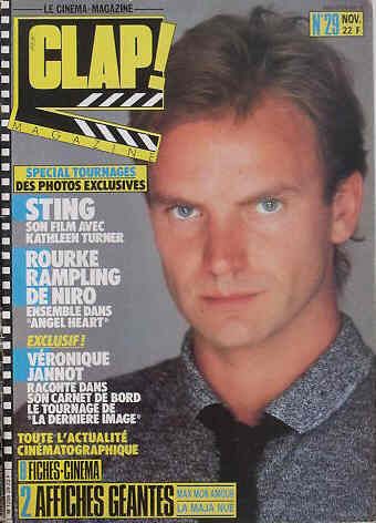 CLAP magazine cover Issue 29 November 1986