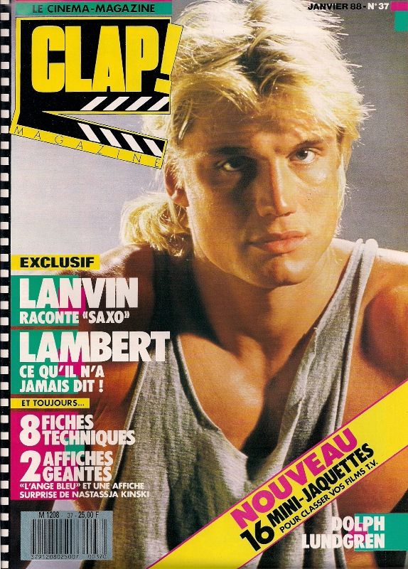 CLAP magazine cover Issue 37 January 1988