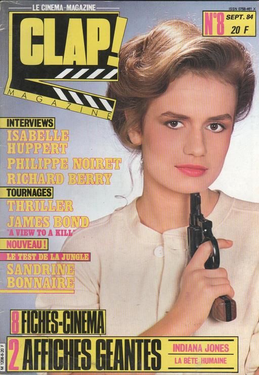 CLAP magazine cover Issue 8  1984