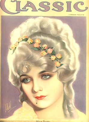 MOTION PICTURE CLASSIC magazine side cover October 1923