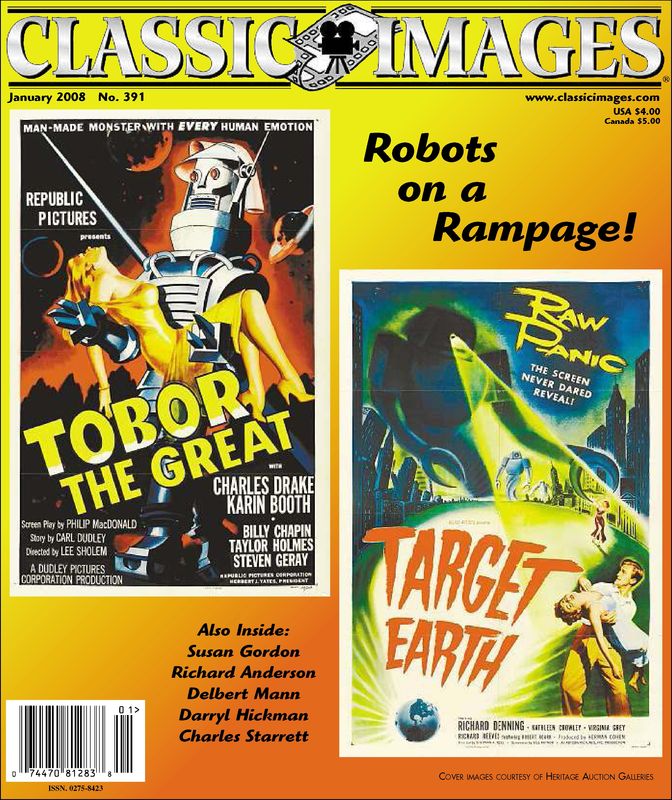 CLASSIC IMAGES magazine cover Issue 391 January 2008