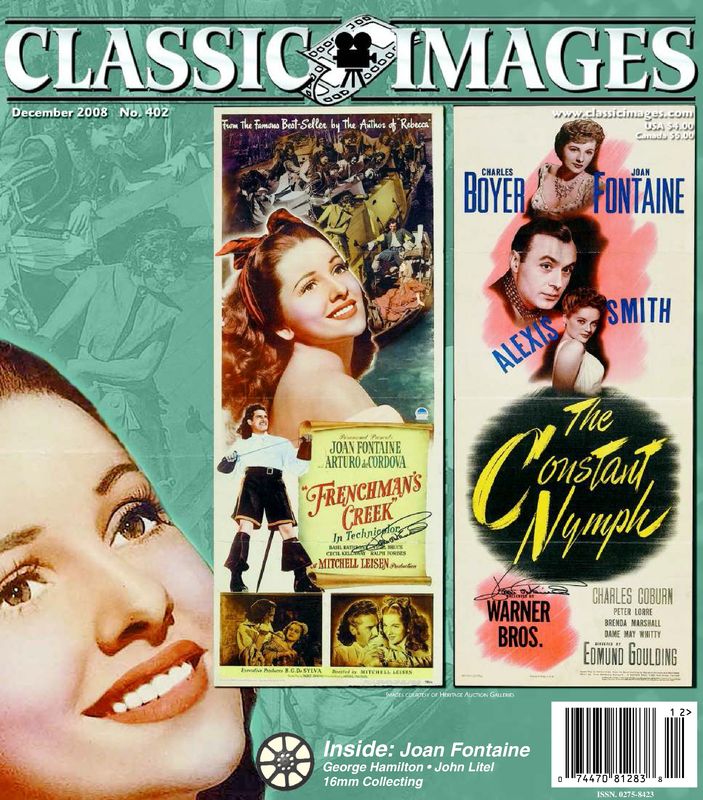 CLASSIC IMAGES magazine cover Issue 402 December 2008
