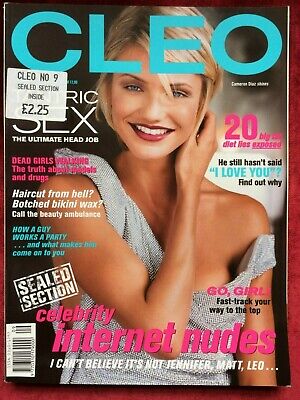 CLEO AUSTRALIA magazine side cover  September 1998