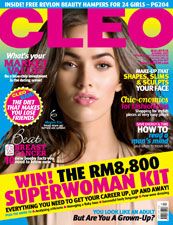 CLEO MALAYSIA magazine cover  October 2009