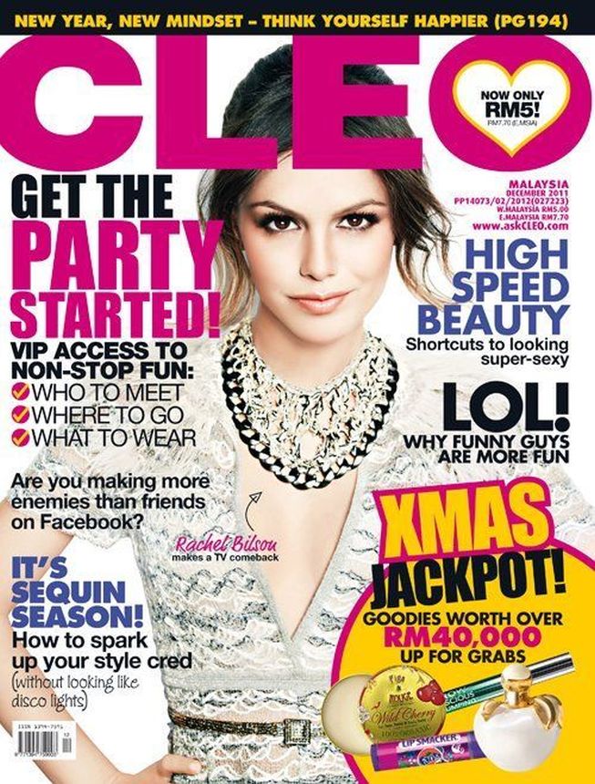 CLEO MALAYSIA magazine cover  December 2011