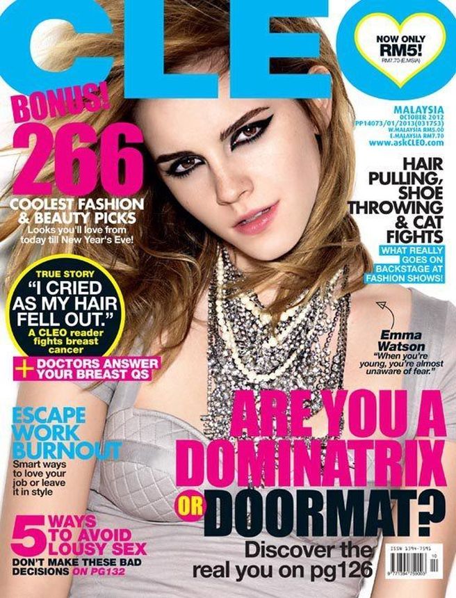 CLEO MALAYSIA magazine cover  October 2012