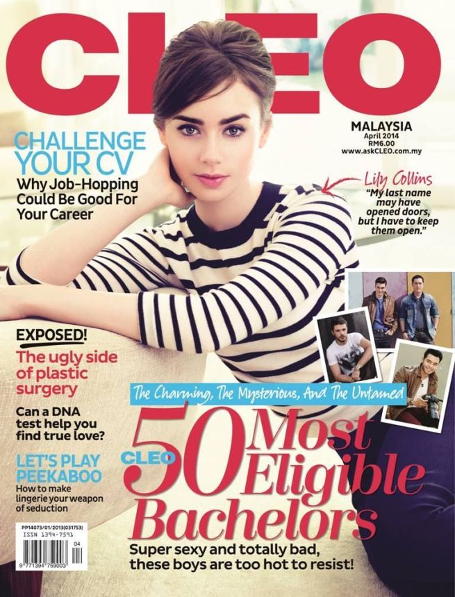 CLEO MALAYSIA magazine cover  April 2014