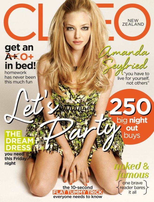 CLEO NEW ZEALAND magazine side cover  December 2012