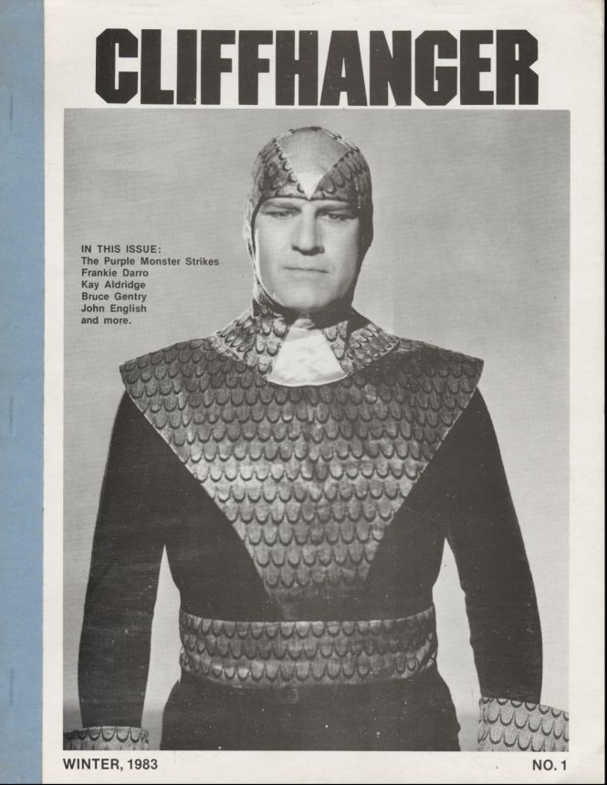 CLIFFHANGER magazine cover Issue 1 Winter 1983