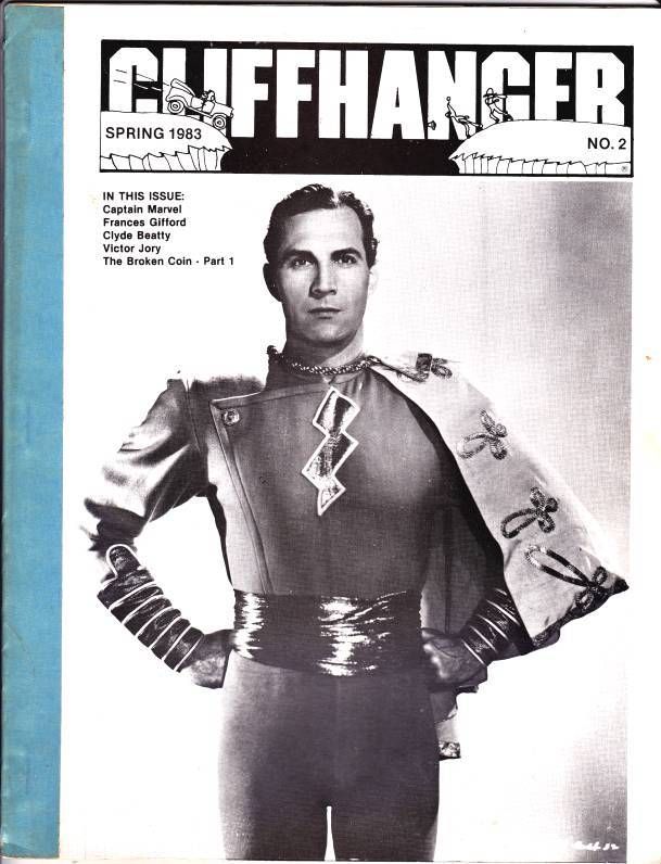 CLIFFHANGER magazine cover Issue 2  1983