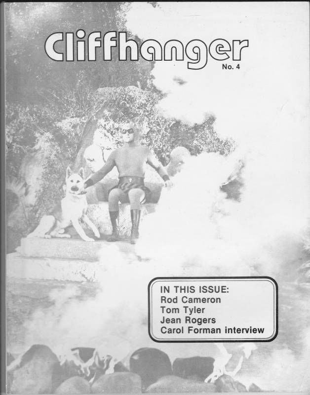 CLIFFHANGER magazine cover Issue 4  1984