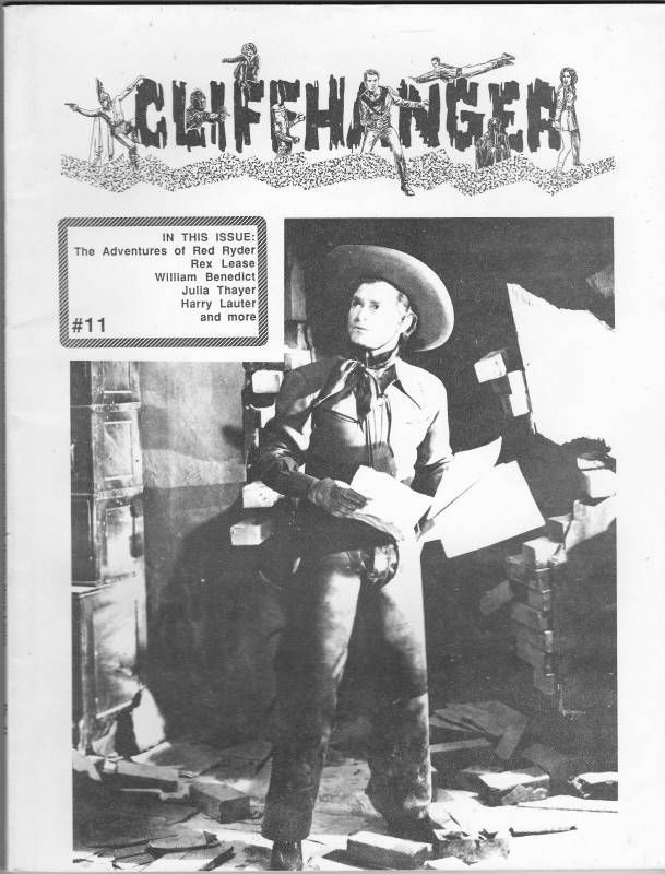 CLIFFHANGER magazine cover Issue 11  1989