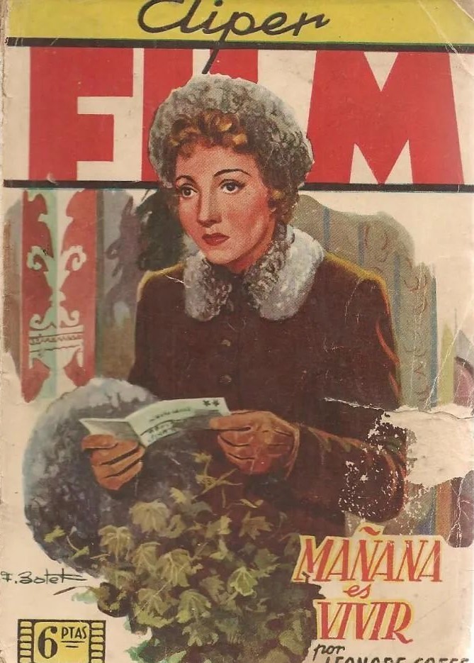CLIPER FILM magazine side cover Issue 7   1949