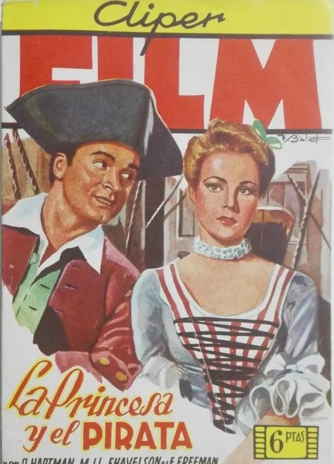 CLIPER FILM magazine side cover Issue 8   1949