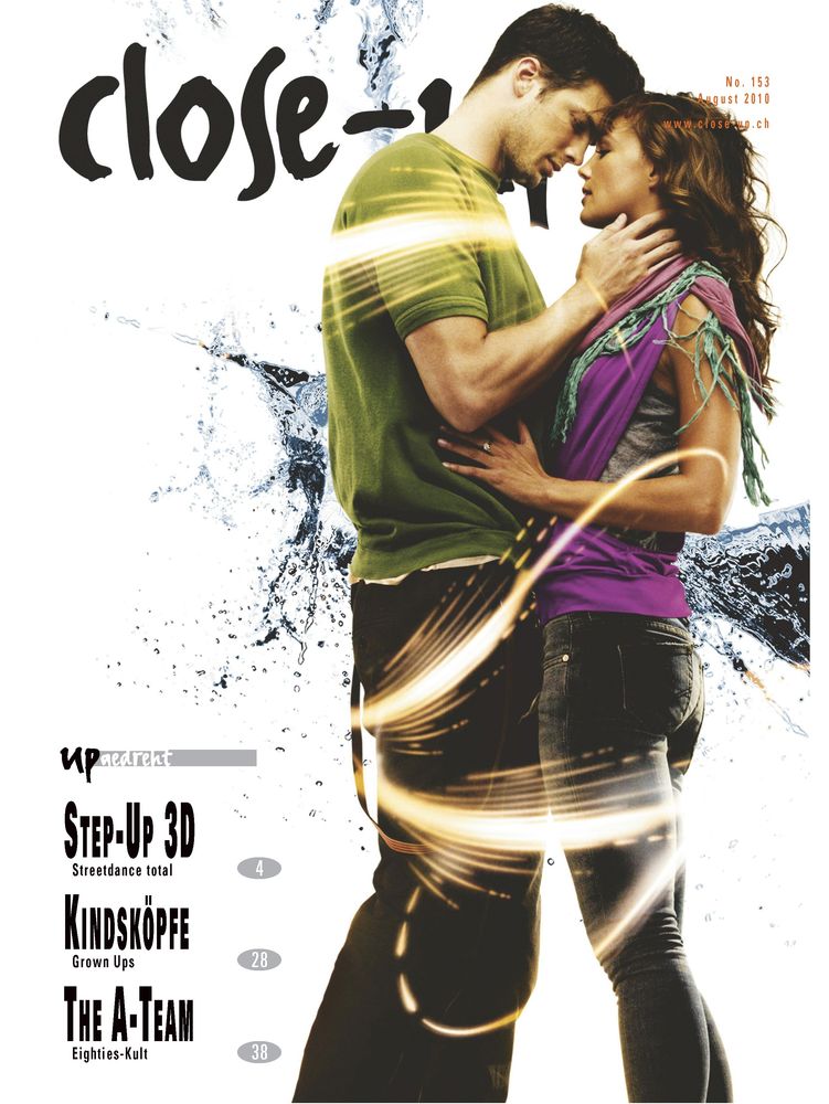 CLOSE-UP (Ch) magazine side cover Issue 153 August 2010