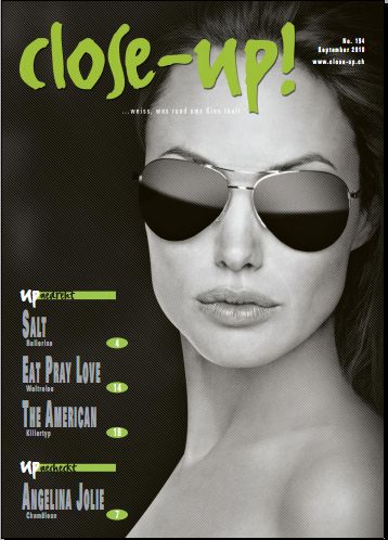 CLOSE-UP (Ch) magazine side cover Issue 154 September 2010