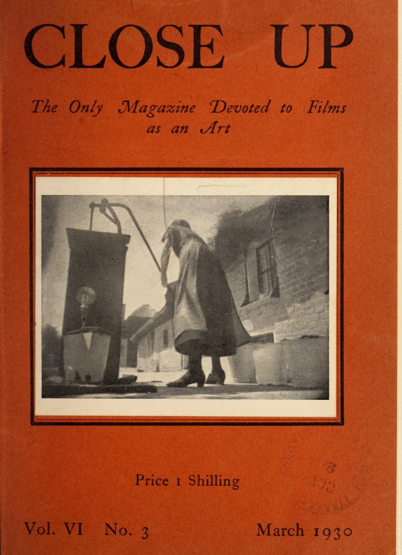 CLOSE UP magazine side cover Issue 33 Vol 6 # 3 March 1930