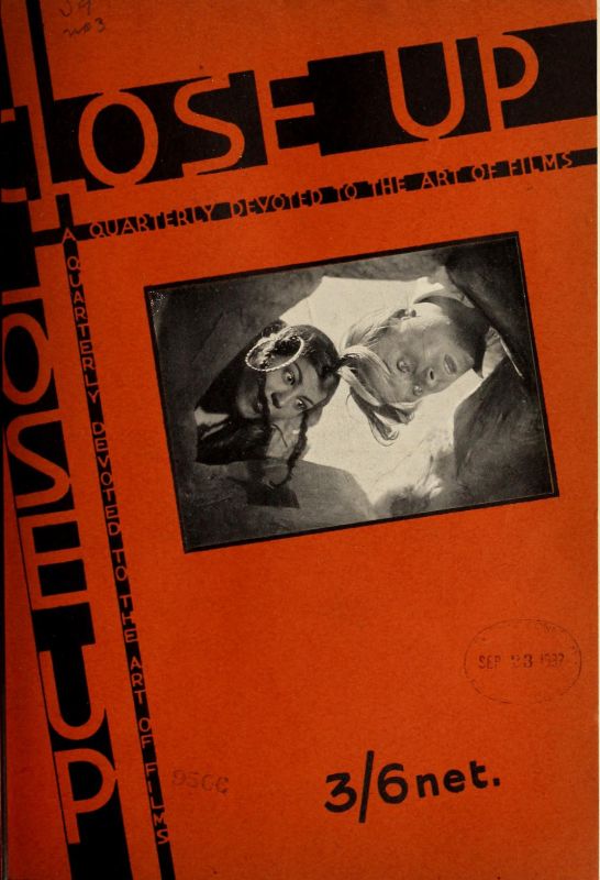 CLOSE UP magazine side cover Issue 49 September 1932