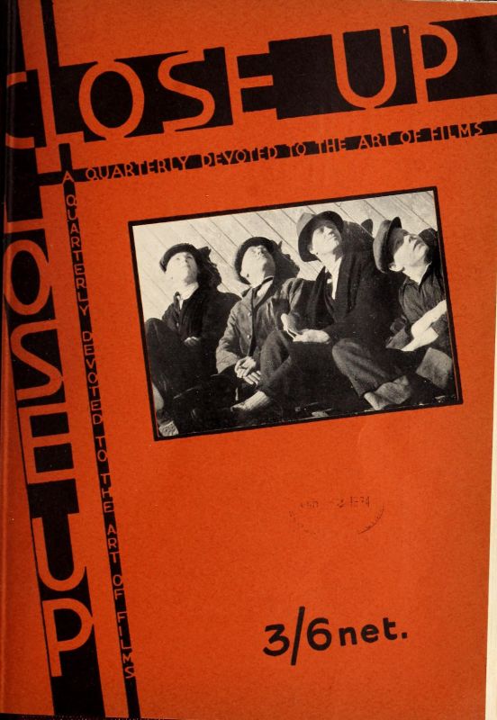CLOSE UP magazine side cover Issue 54 December 1933