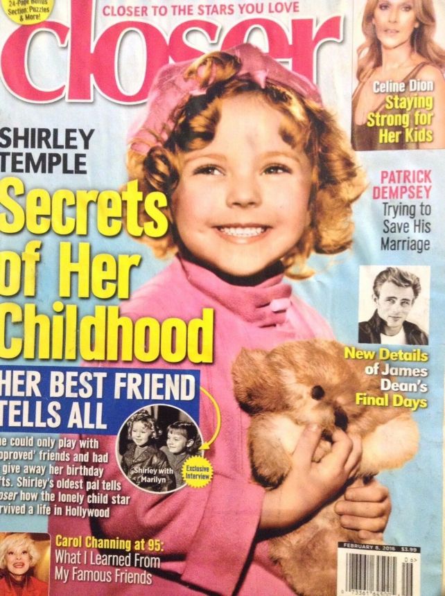 CLOSER WEEKLY magazine cover 8 February 2016