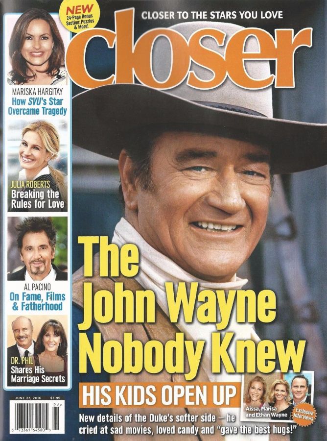 CLOSER WEEKLY magazine cover 27 June 2016