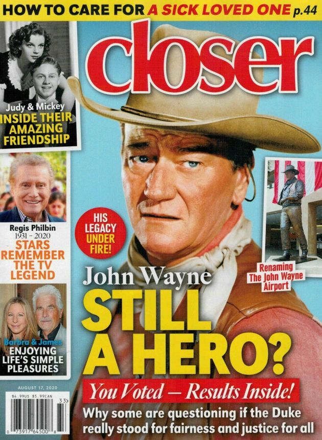 CLOSER WEEKLY magazine cover 17 August 2020
