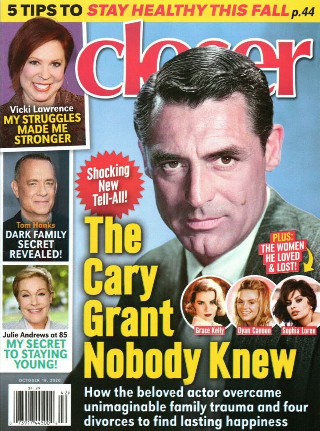 CLOSER WEEKLY magazine cover 19 October 2020
