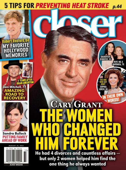 CLOSER WEEKLY magazine cover 16 August 2021