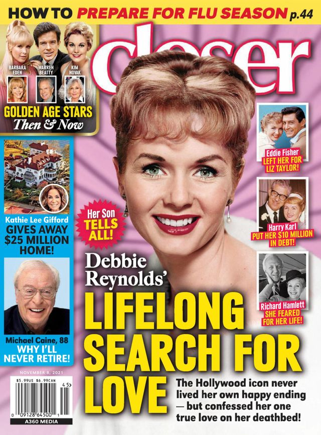 CLOSER WEEKLY magazine cover 8 November 2021