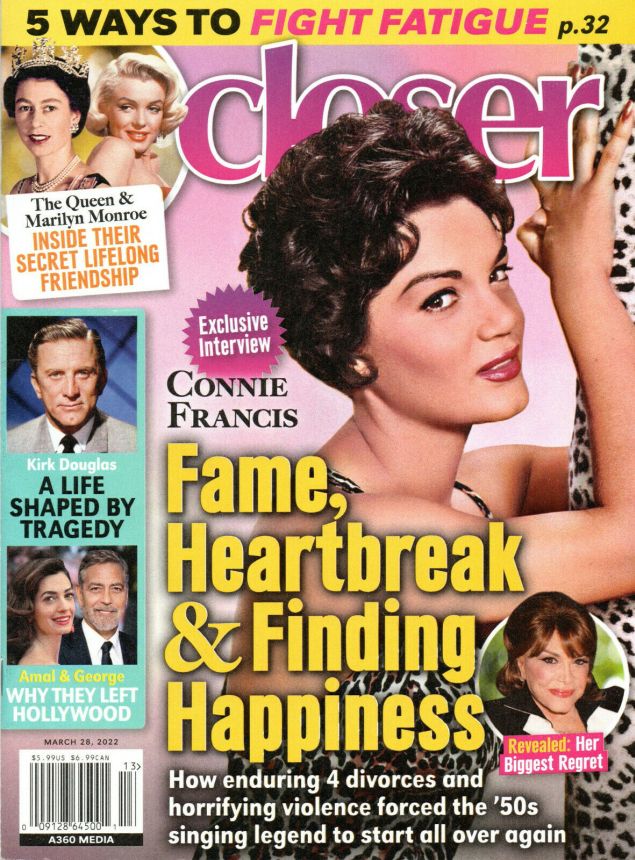CLOSER WEEKLY magazine cover 28 March 2022
