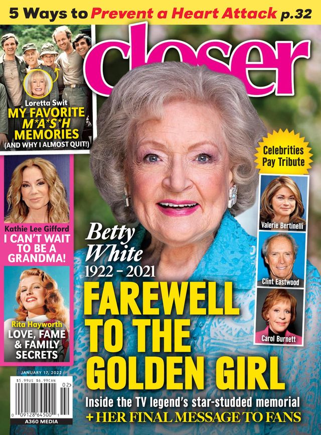 CLOSER WEEKLY magazine cover 17 January 2022