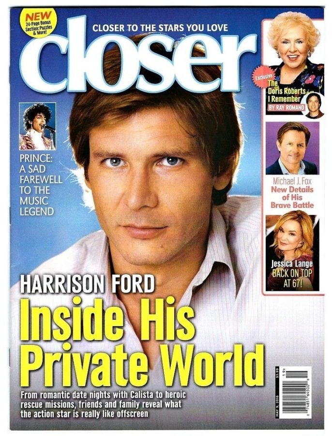 CLOSER WEEKLY magazine cover 9 May 2016