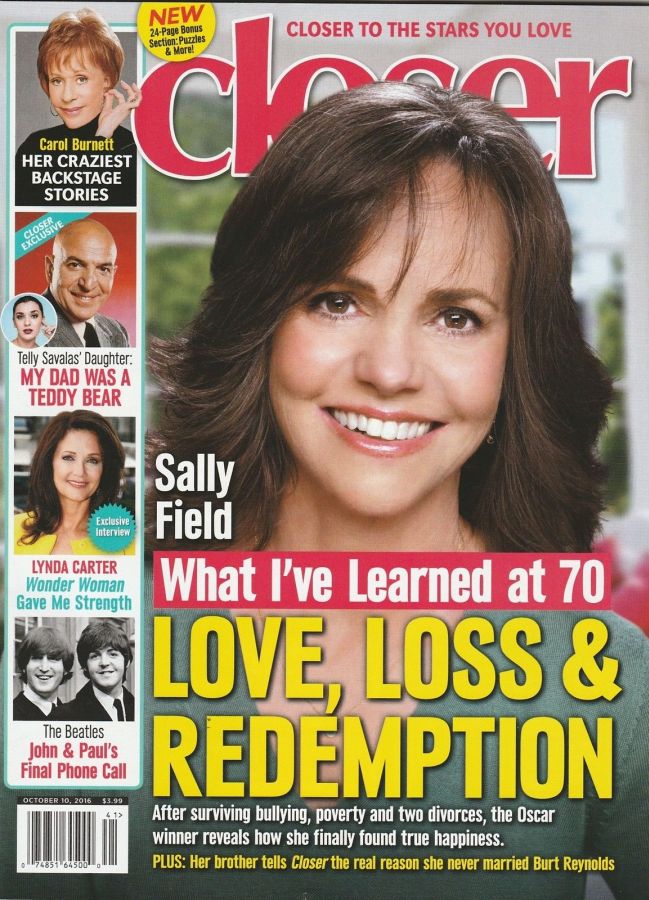 CLOSER WEEKLY magazine cover 10 October 2016