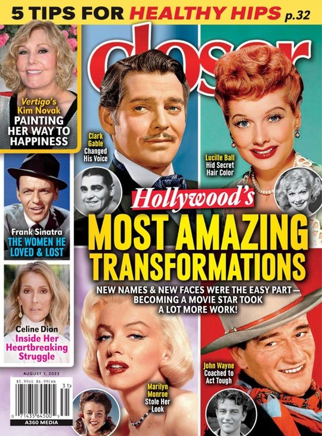 CLOSER WEEKLY magazine cover 1 August 2022