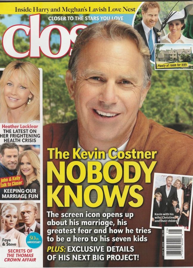 CLOSER WEEKLY magazine cover 9 July 2018
