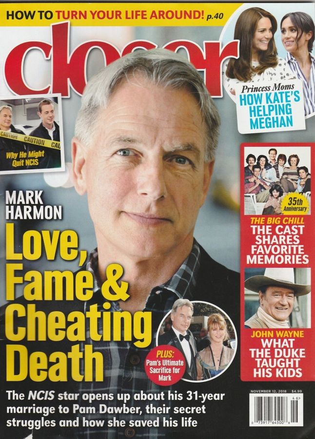 CLOSER WEEKLY magazine cover 12 November 2018
