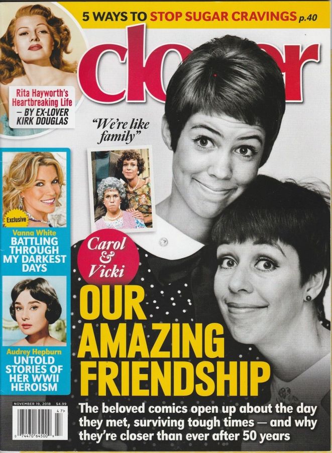 CLOSER WEEKLY magazine cover 19 November 2018