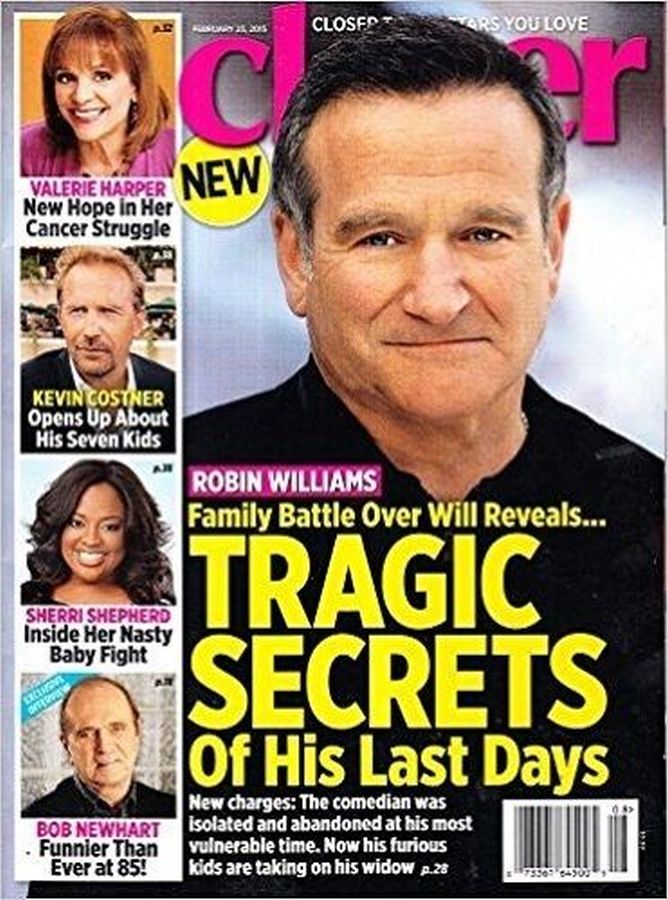 CLOSER WEEKLY magazine cover 23 February 2015