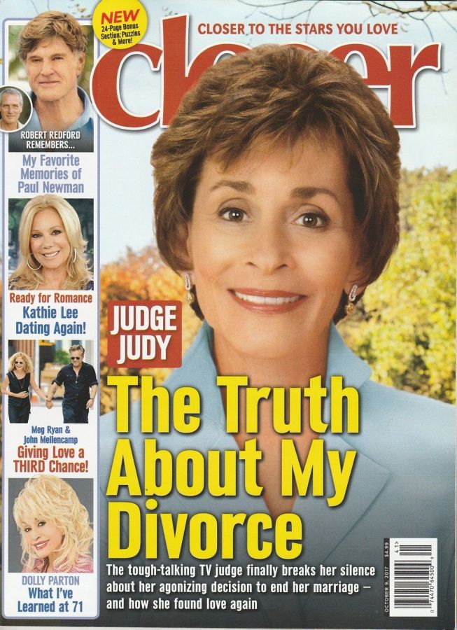 CLOSER WEEKLY magazine cover 9 October 2017