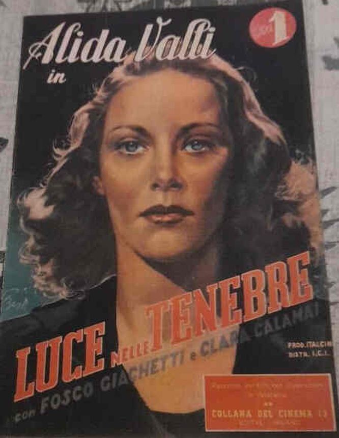 COLLANA DEL CINEMA magazine cover Issue 13   1942