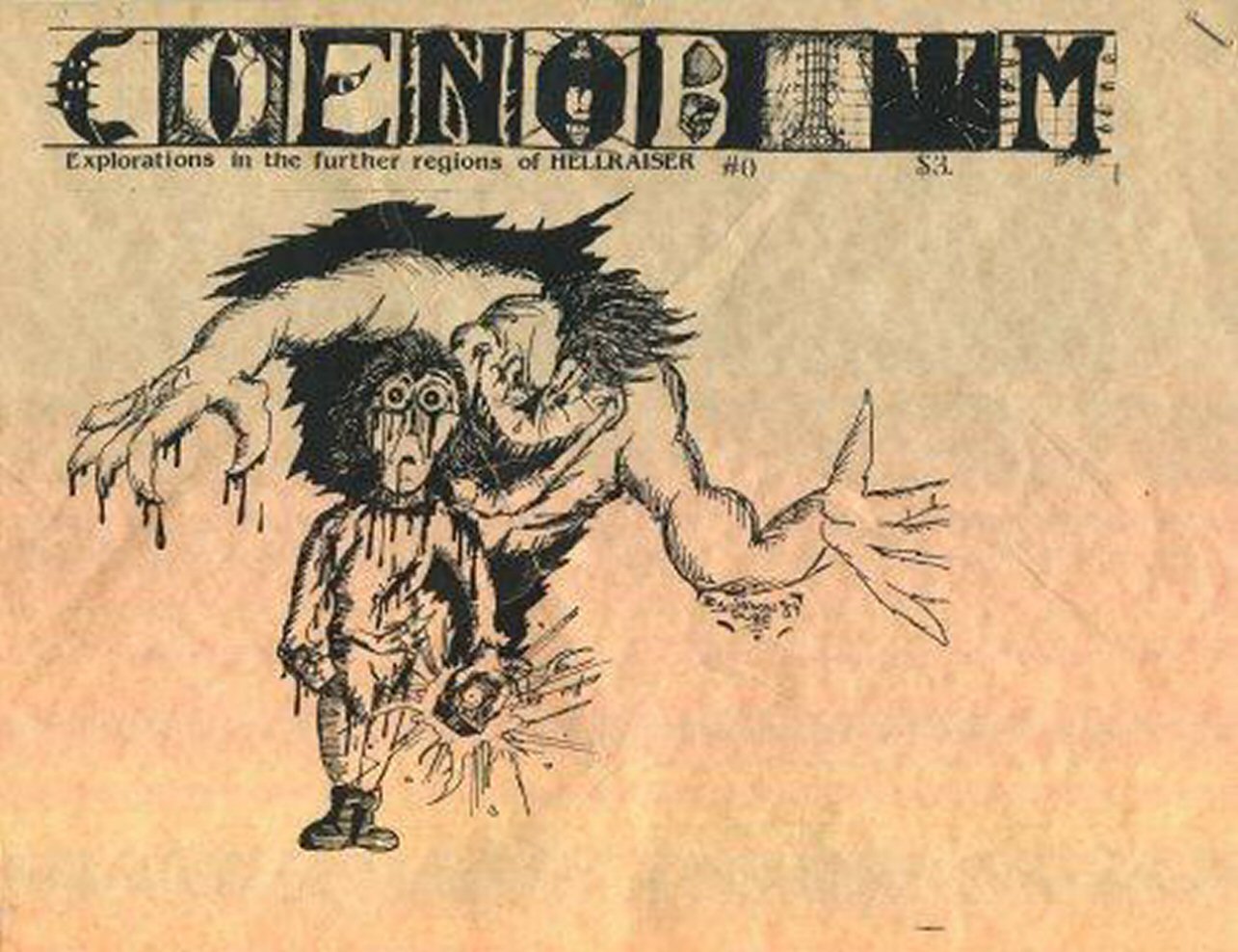 COENOBIUM magazine side cover   1989