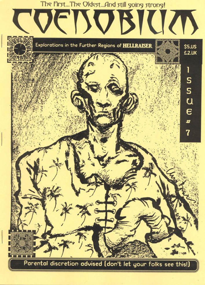 COENOBIUM magazine side cover Issue 7   1992
