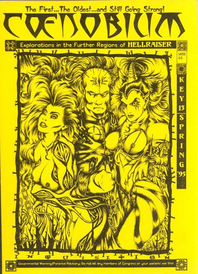 COENOBIUM magazine side cover Issue 13 Spring 1995