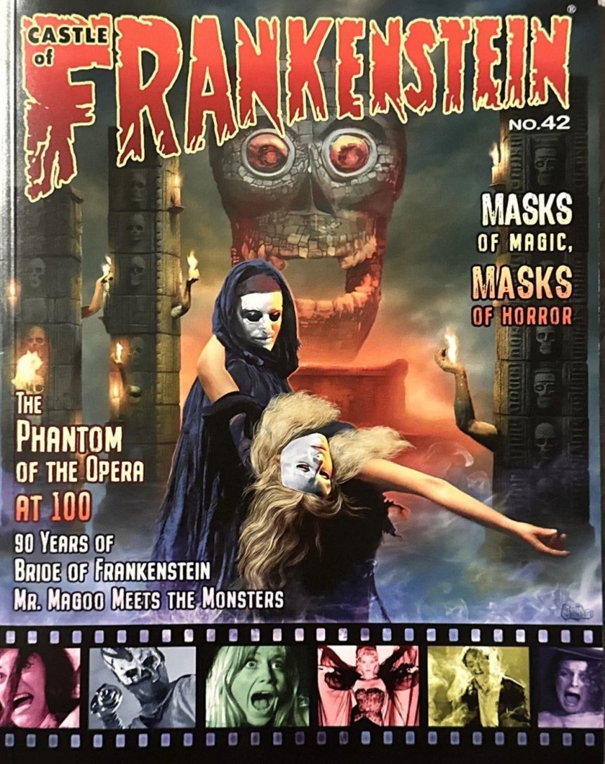 CASTLE OF FRANKENSTEIN magazine cover Issue 42  October 2025