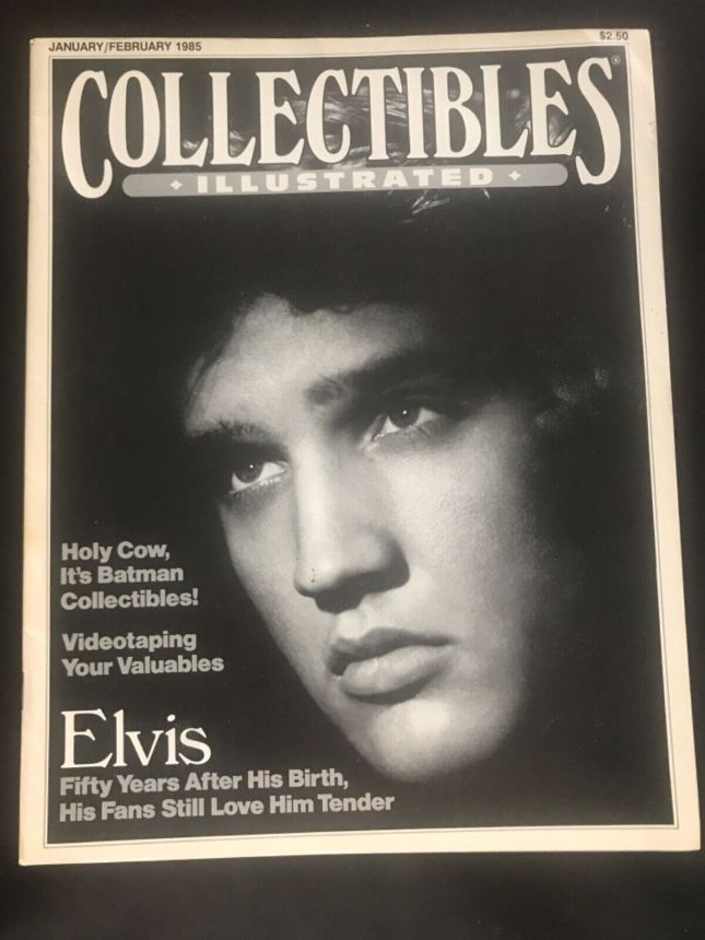 COLLECTIBLES ILLUSTRATED magazine cover  January/February 1985