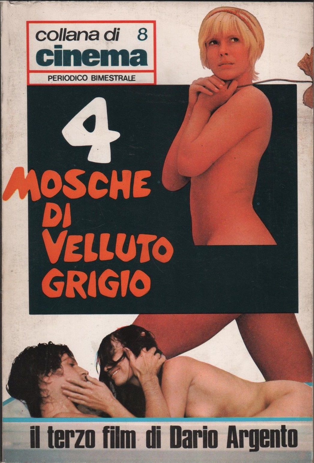 COLLANA DI CINEMA magazine side cover Issue 8  1971