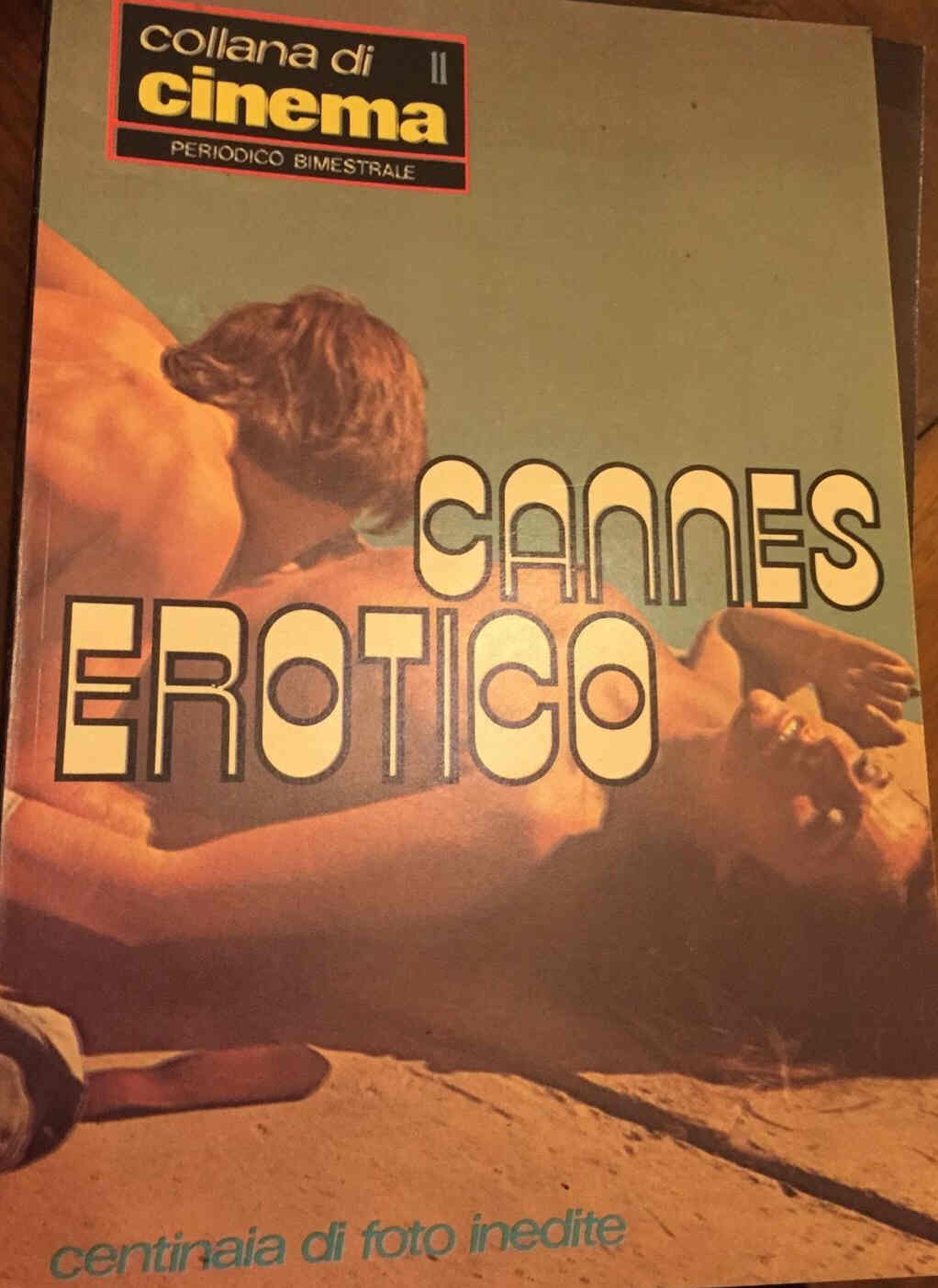 COLLANA DI CINEMA magazine side cover Issue 11  1972