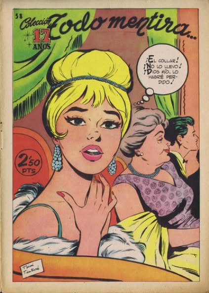 COLECCION 17 ANOS magazine side cover Issue 58 15 January 1961