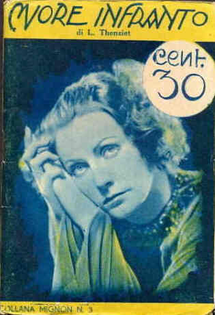 COLLANA MIGNON magazine side cover Issue 3 19 August 1933